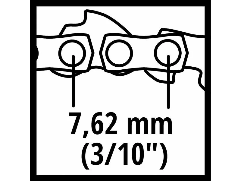 Einhell Ersatzkette 15 cm 1.0 28T 7.62