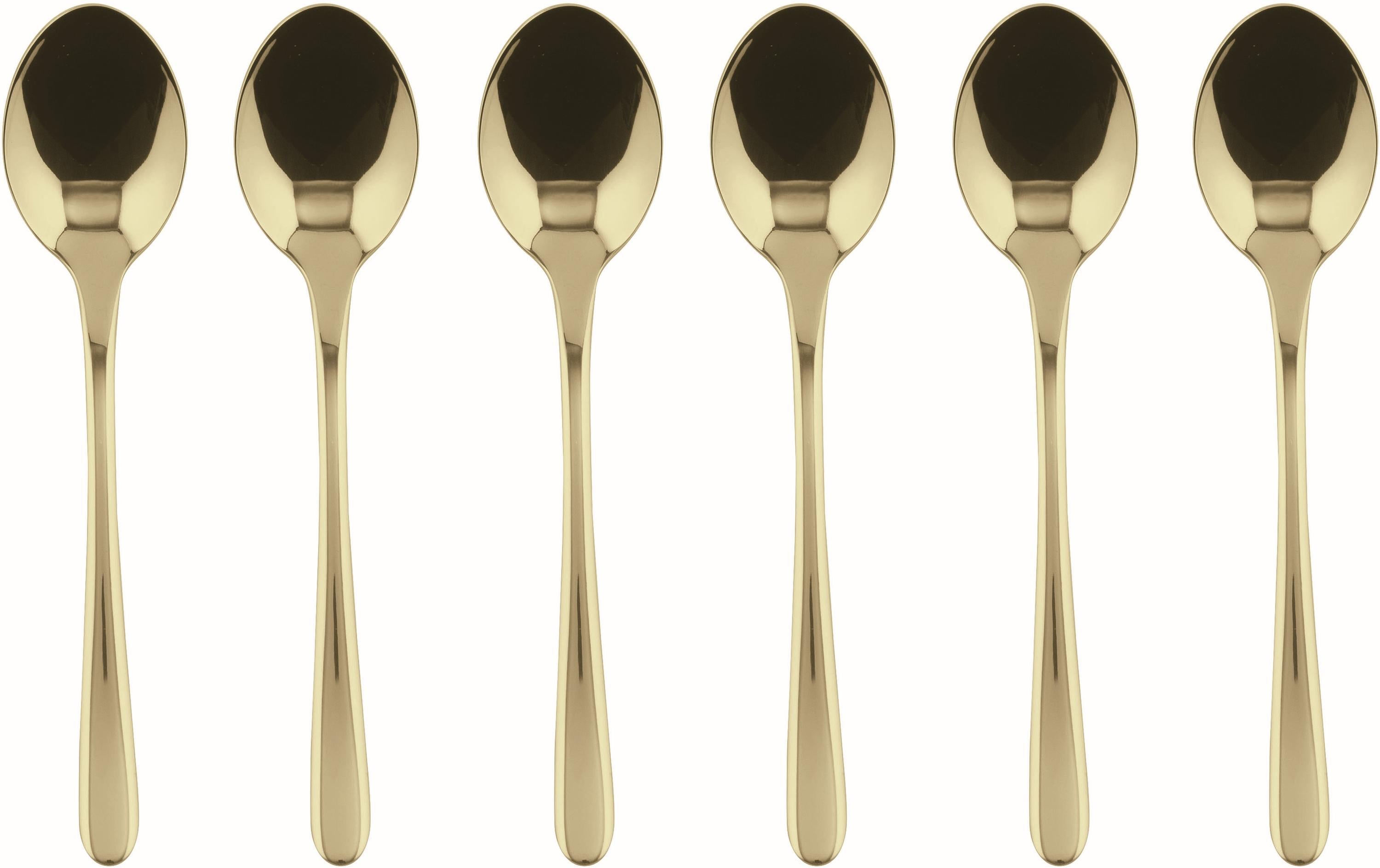 Sambonet Espressolöffel Taste 6 Stück, Champagner