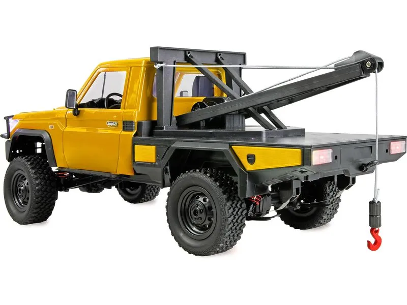Amewi Toyota Land Cruiser Abschleppwagen 1:12 RTR Gelb Amewi Toyota Land Cruiser Abschleppwagen 1:12 RTR Gelb