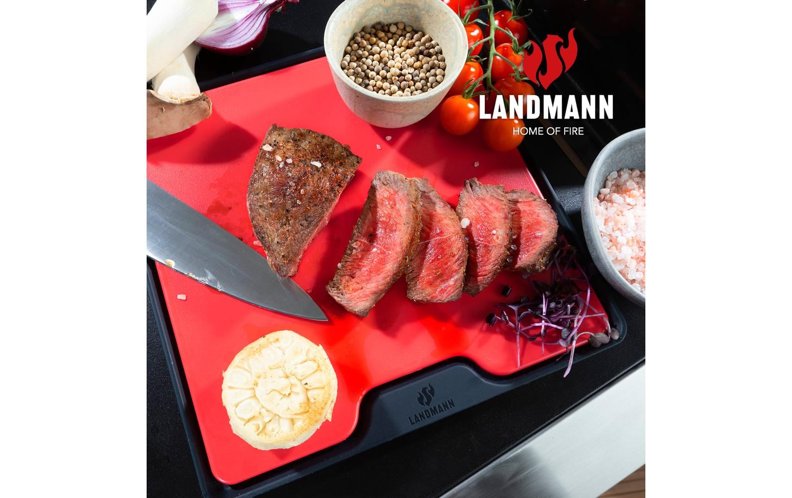 Landmann Grillmatte mit Silikonmatte - 25 cm