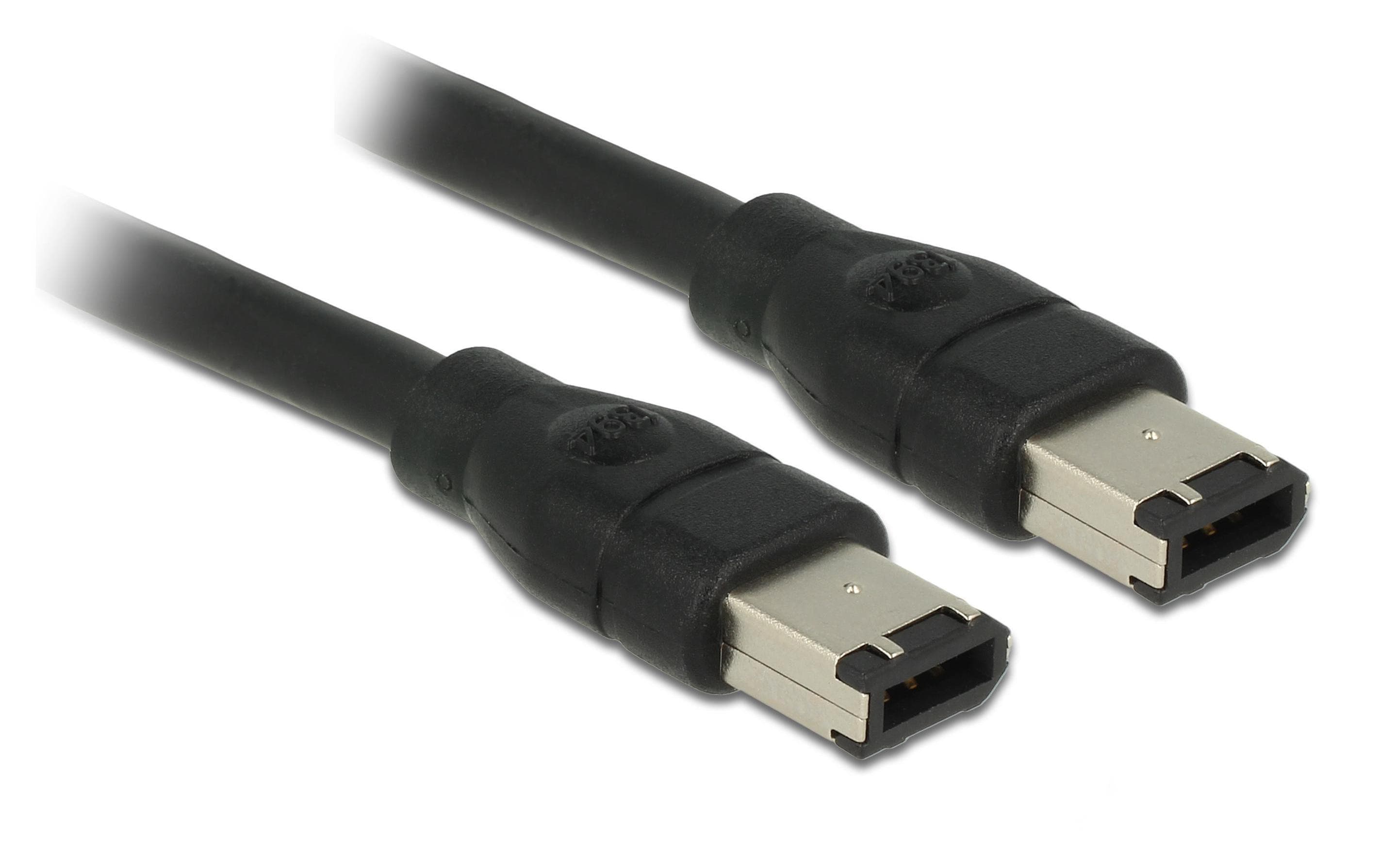 Delock FireWire-Kabel 400Mbps 6Pin-6Pin 2 m Delock FireWire-Kabel 400Mbps 6Pin-6Pin 2 m