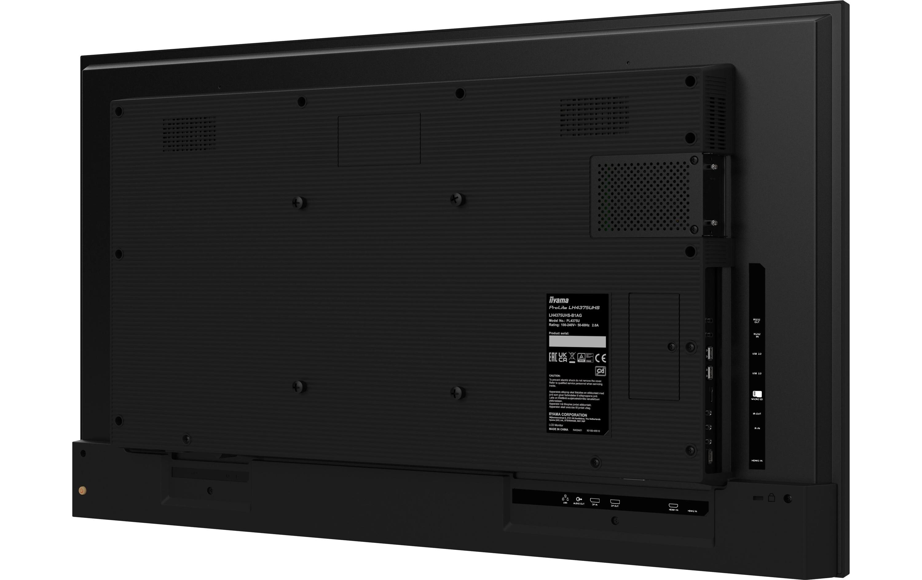 iiyama Public Display ProLite LH5075UHS-B1AG 49.5