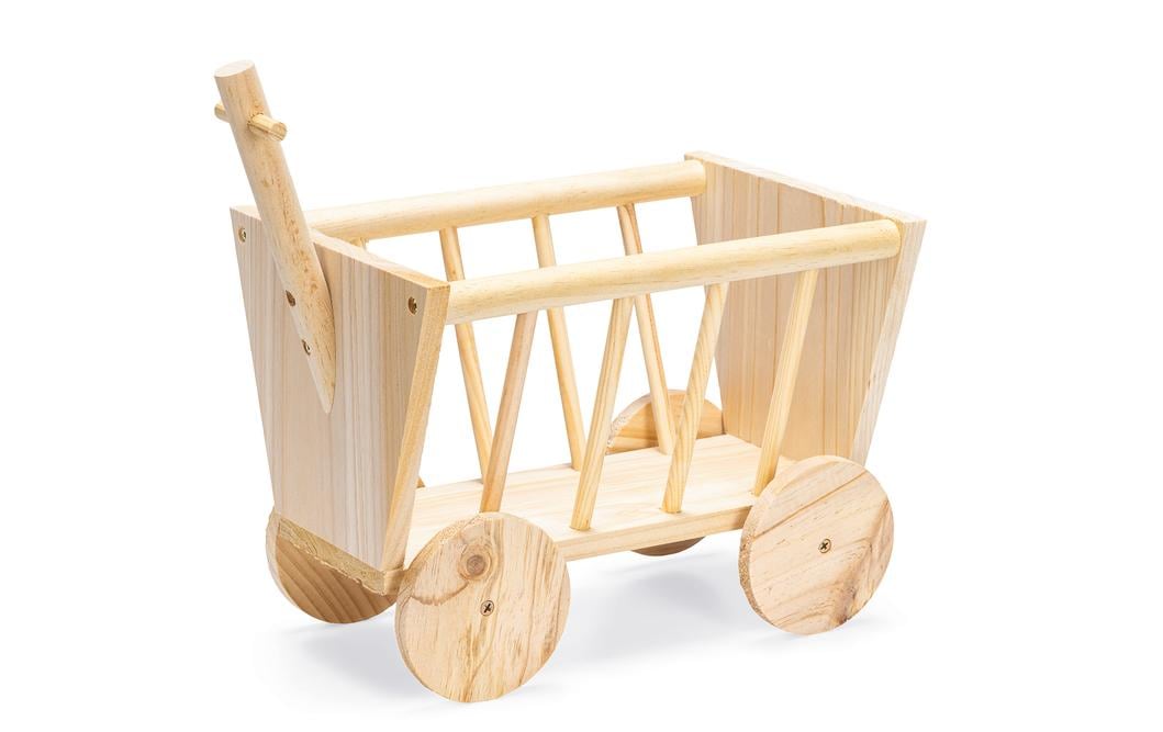 Karlie Naturholzheuraufe Carro, 29 x 19 x 21 cm, Beige Karlie Naturholzheuraufe Carro, 29 x 19 x 21 cm, Beige