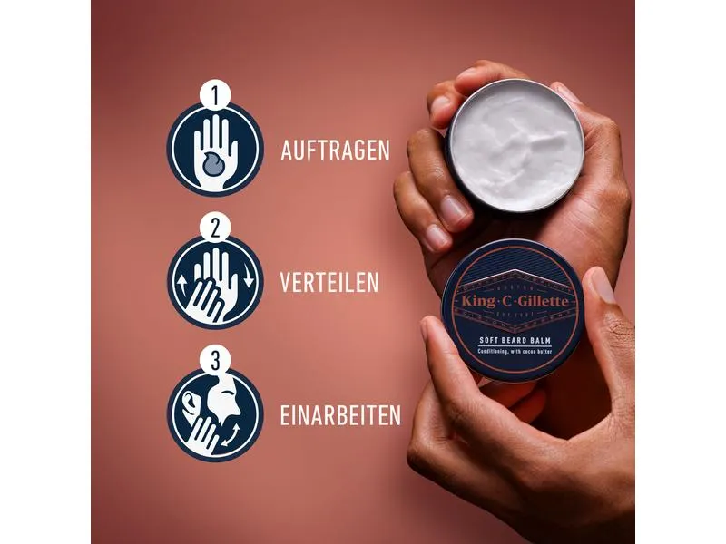 King C. Gillette Bartbalsam 100 ml1 Stück King C. Gillette Bartbalsam 100 ml1 Stück
