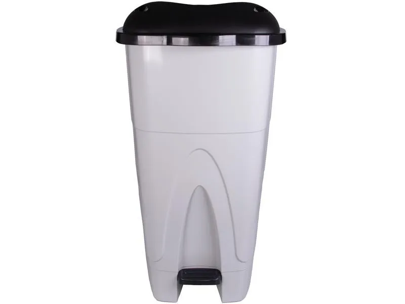 Edi Clean Treteimer Kick 110 l, Grau/Schwarz Edi Clean Treteimer Kick 110 l, Grau/Schwarz