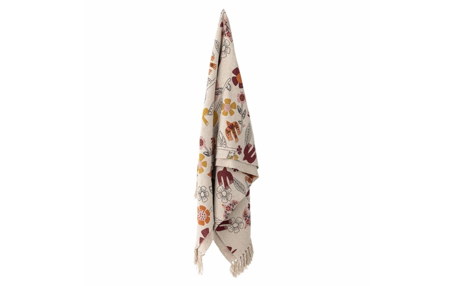 Bloomingville Tagesdecke Vivielle, 160 x 130 cm, Mehrfarbig