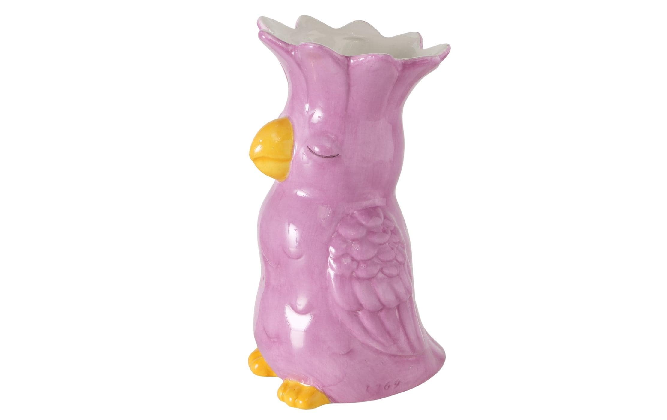 Boltze Vase Pimpy 8.5 x 10 x 16 cm, Pink