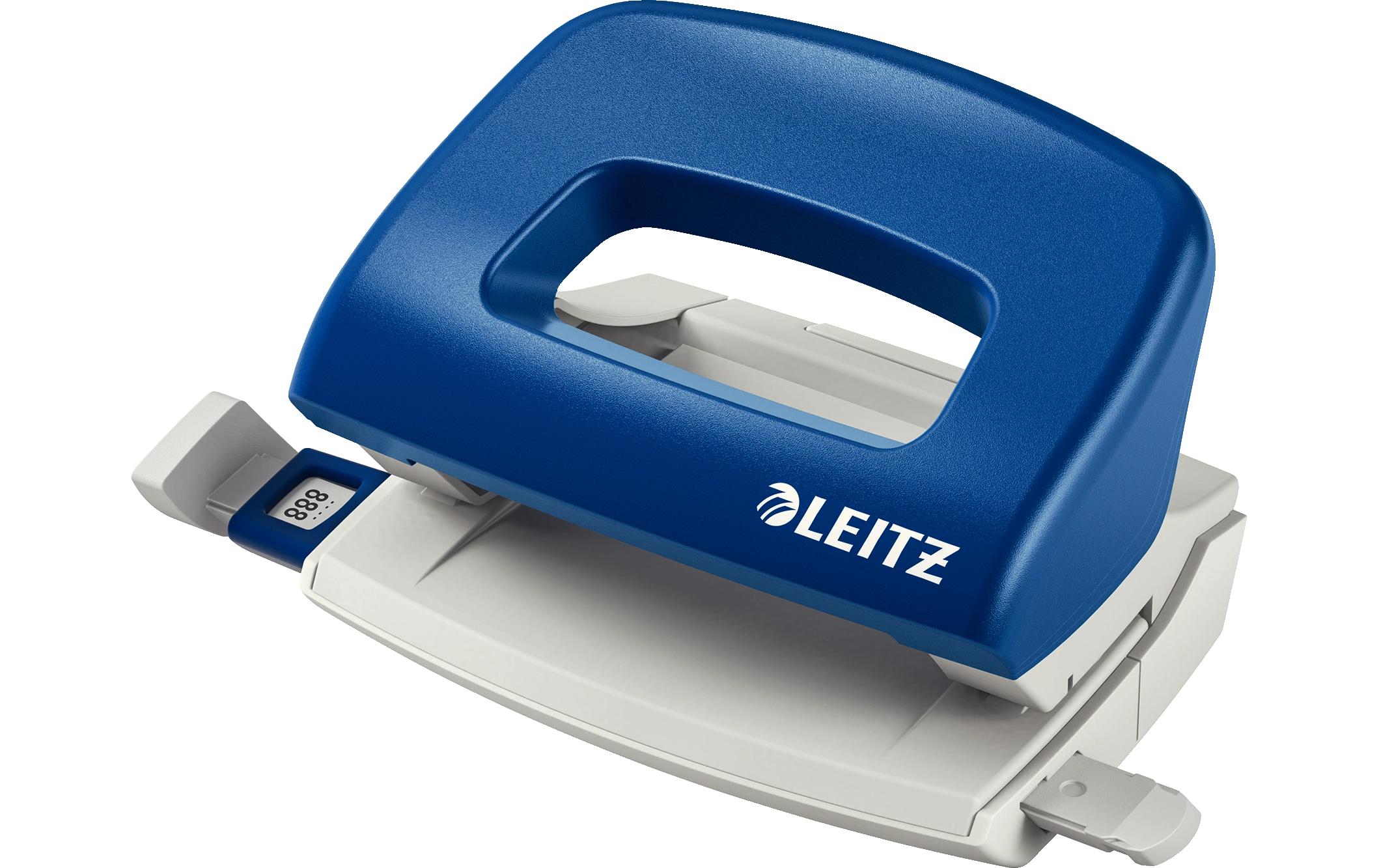 Leitz Locher Mini NeXXt 10 Blatt, Blau