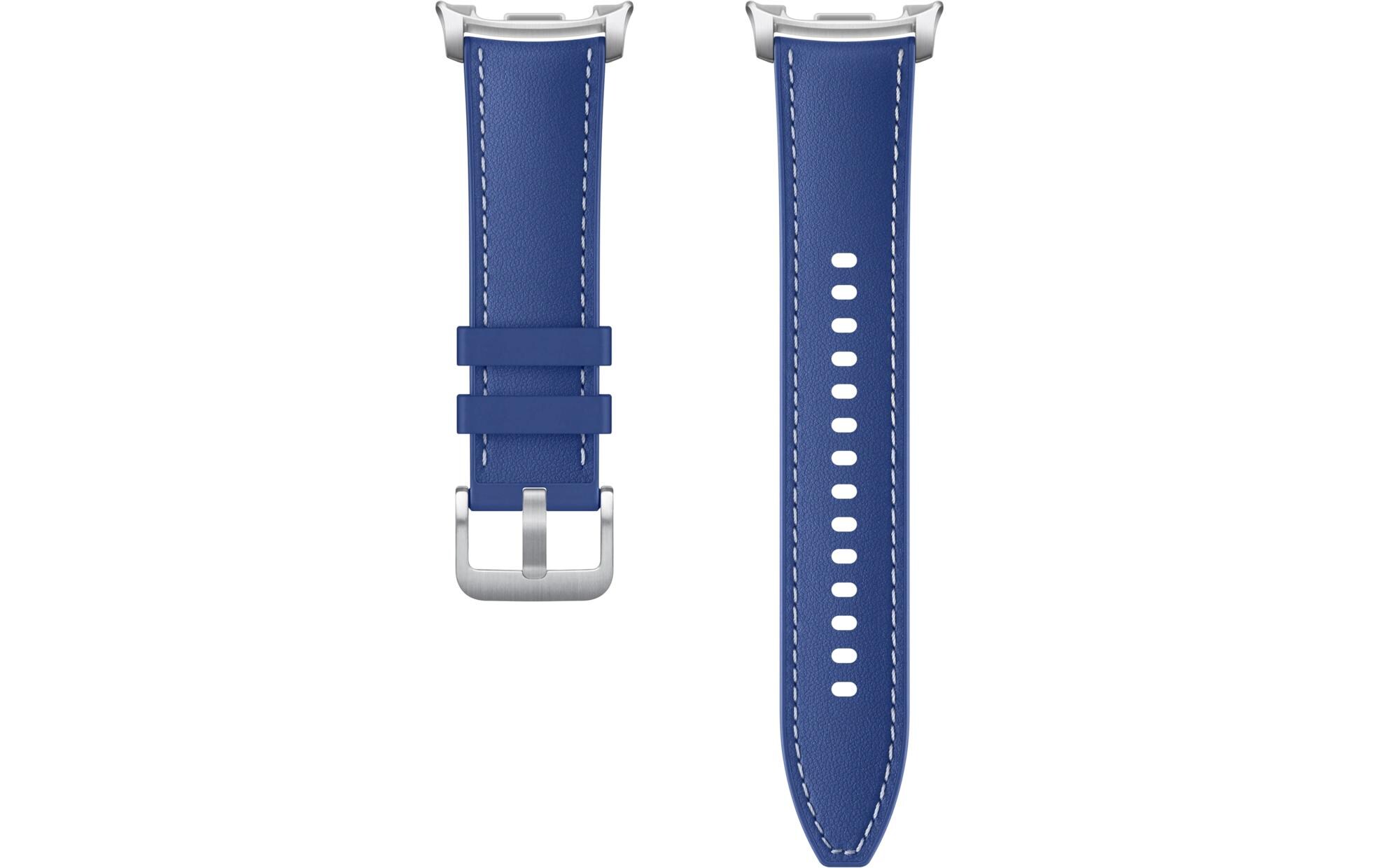 Samsung Hybrid Eco Leather Band S/M/L Watch8 Blau