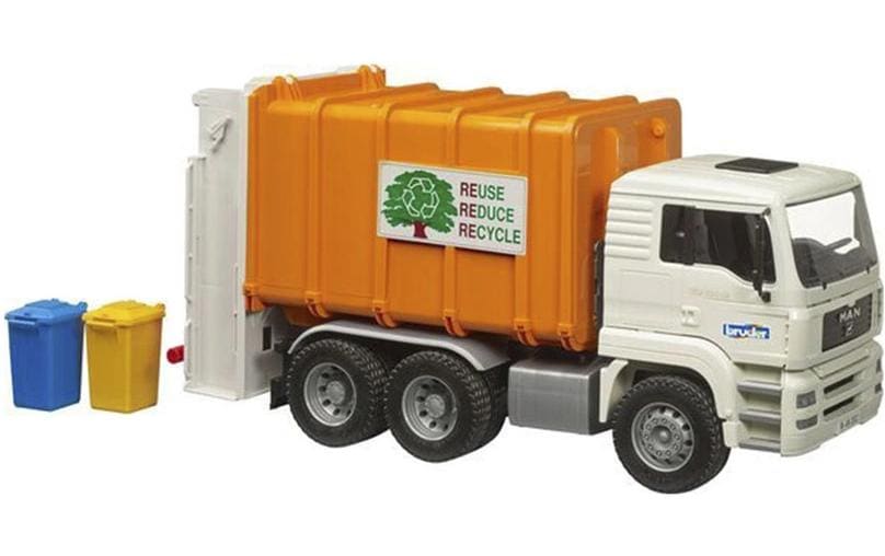 Bruder Spielwaren Hecklader Müll-LKW MAN TGA