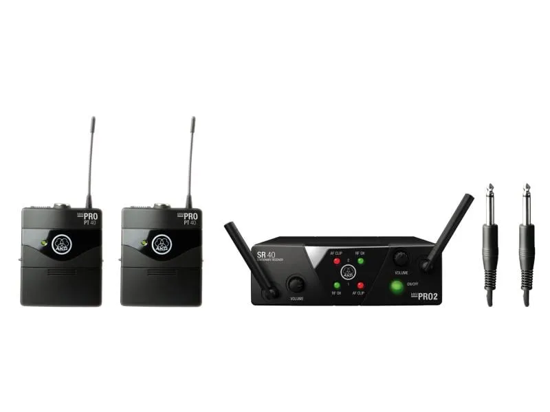 AKG WMS40 Mini Dual Instrumental Set AKG WMS40 Mini Dual Instrumental Set