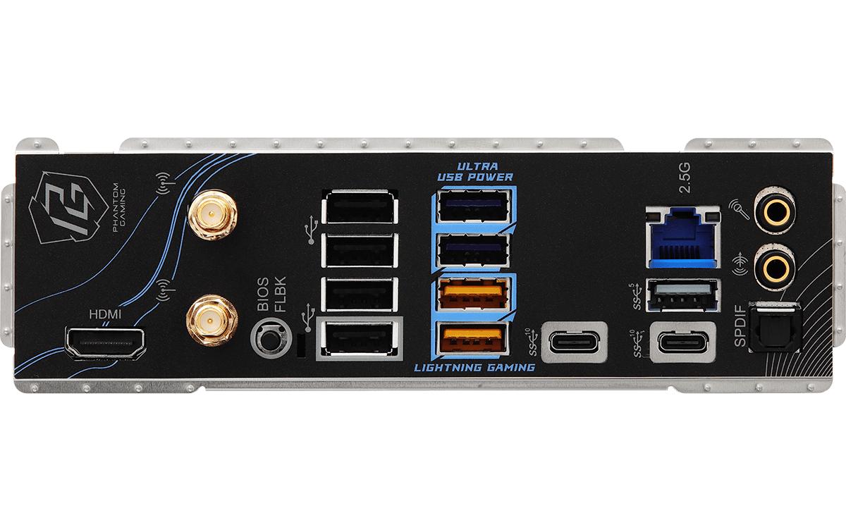 ASRock Mainboard Phantom Gaming B850 Riptide WiFi