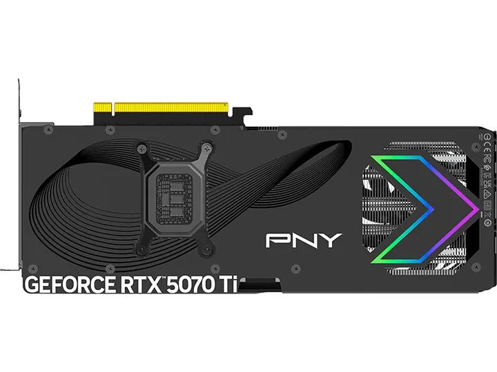 PNY GeForce RTX 5070 Ti 16 GB GDDR7 PCIe 5.0 x16 Triple Fan ARGB