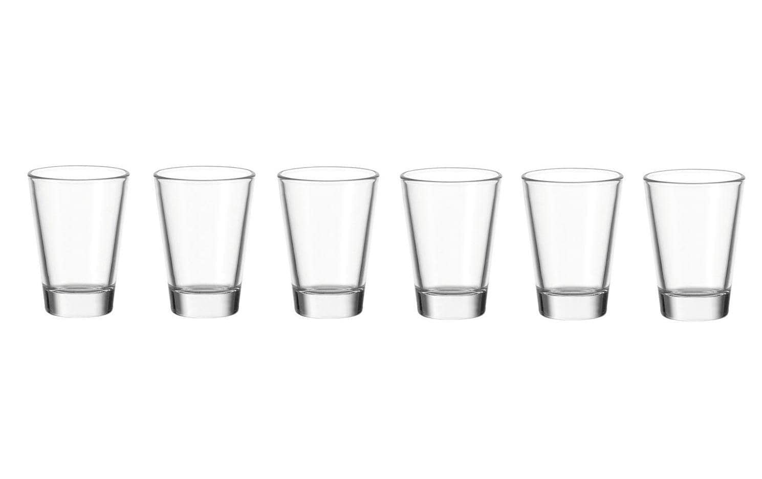 Leonardo Schnapsglas Ciao 60 ml, 6 Stück, Transparent 