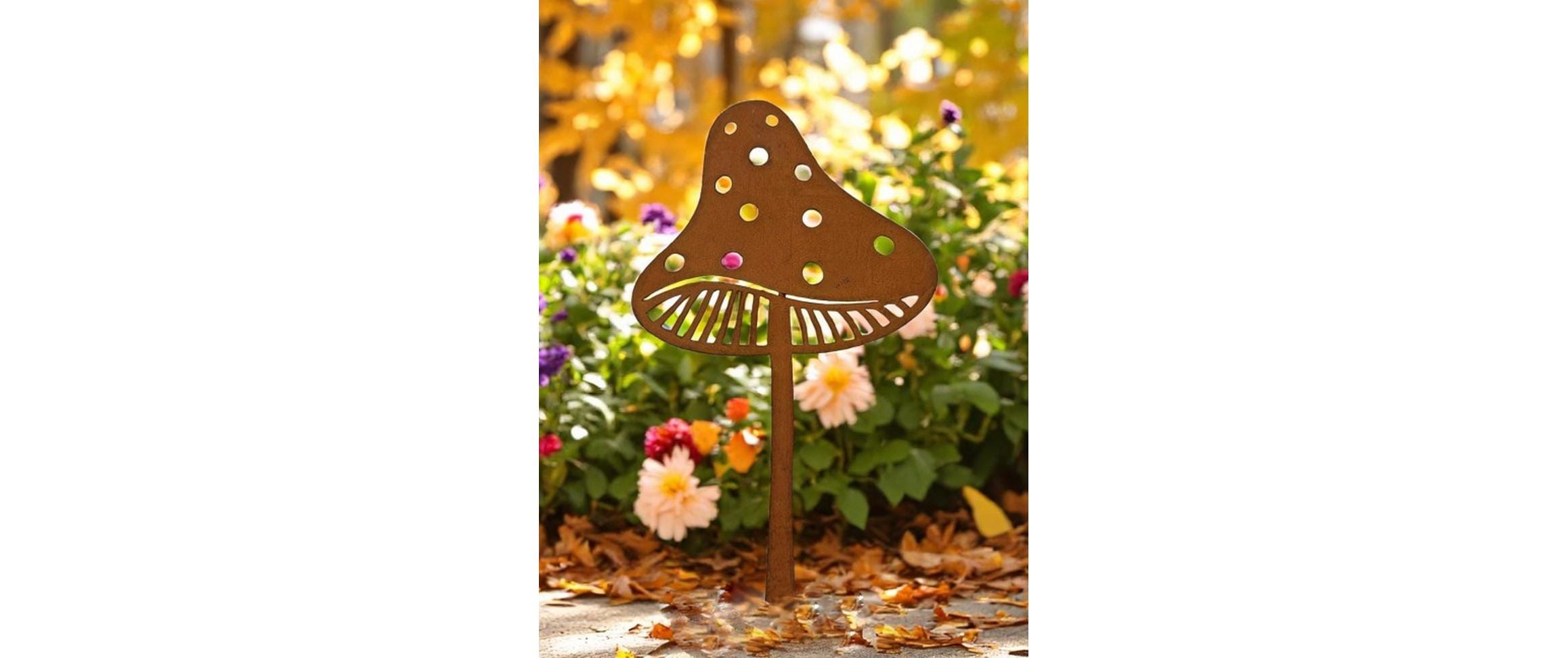 Dameco Gartenstecker Pilz 21 cm