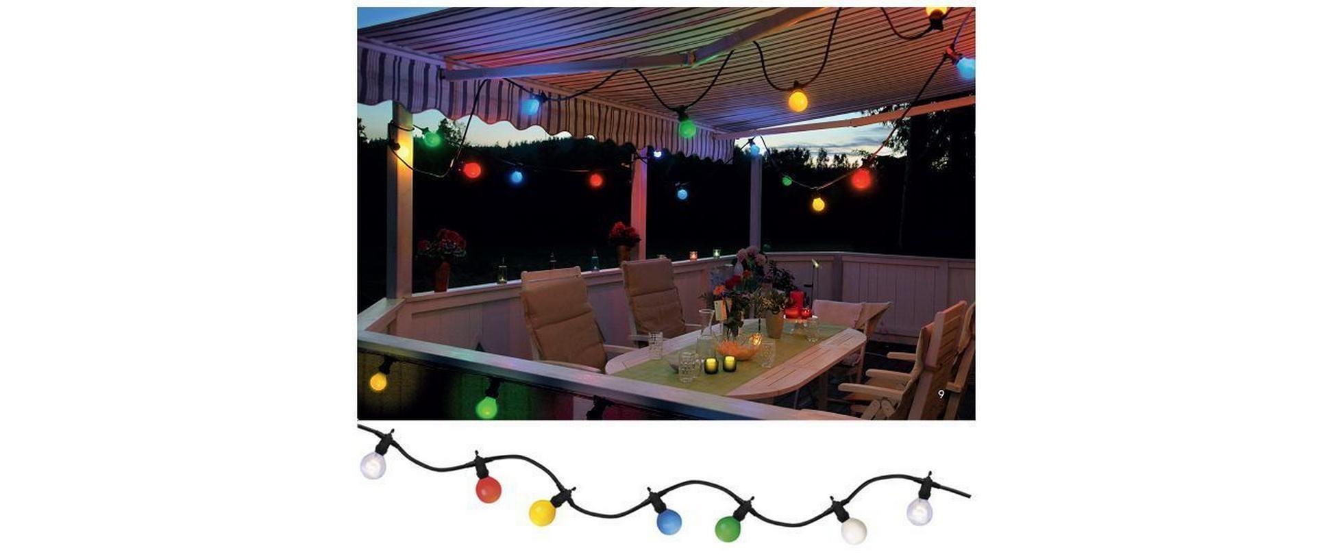 Schönenberger Lichterkette Party-Deco, 1500 cm, Mehrfarbig Schönenberger Lichterkette Party-Deco, 1500 cm, Mehrfarbig