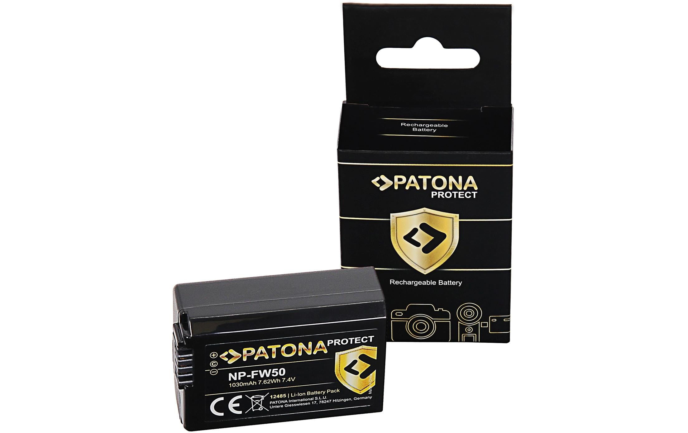 Patona PROTECT Akku für Sony NP-FW50