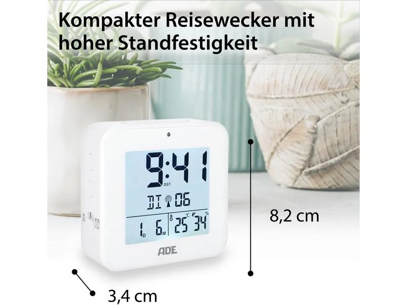 ADE Funkwecker mit Nachtlichtsensor ADE Funkwecker mit Nachtlichtsensor