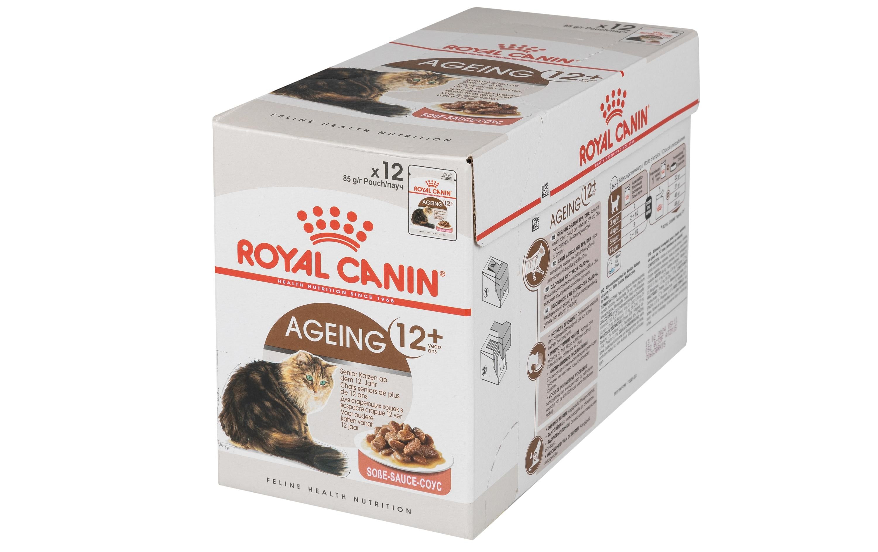 Royal Canin Nassfutter Ageing 12+ in Sosse, 12 x 85 g