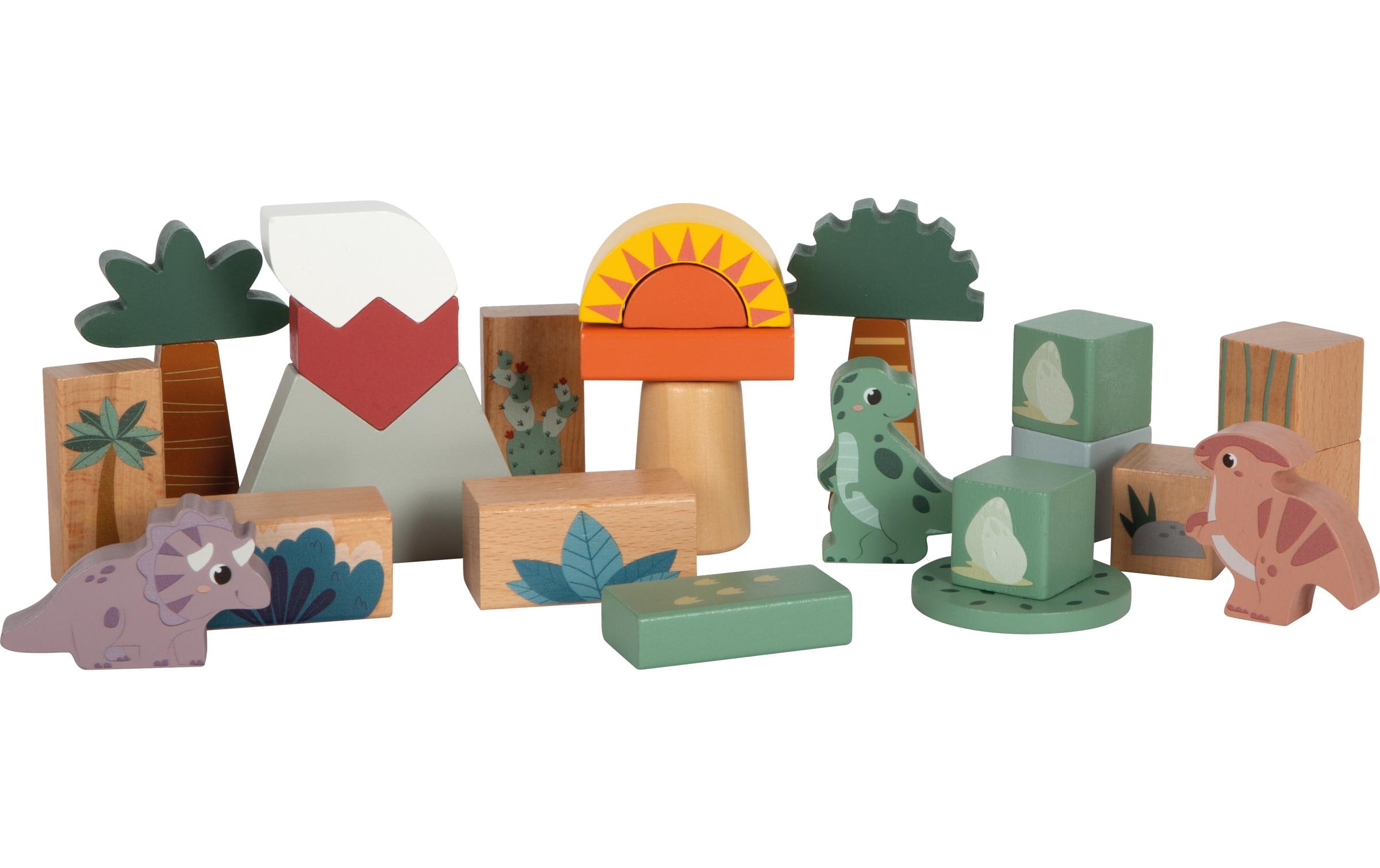 small foot Holzbausteine Dino