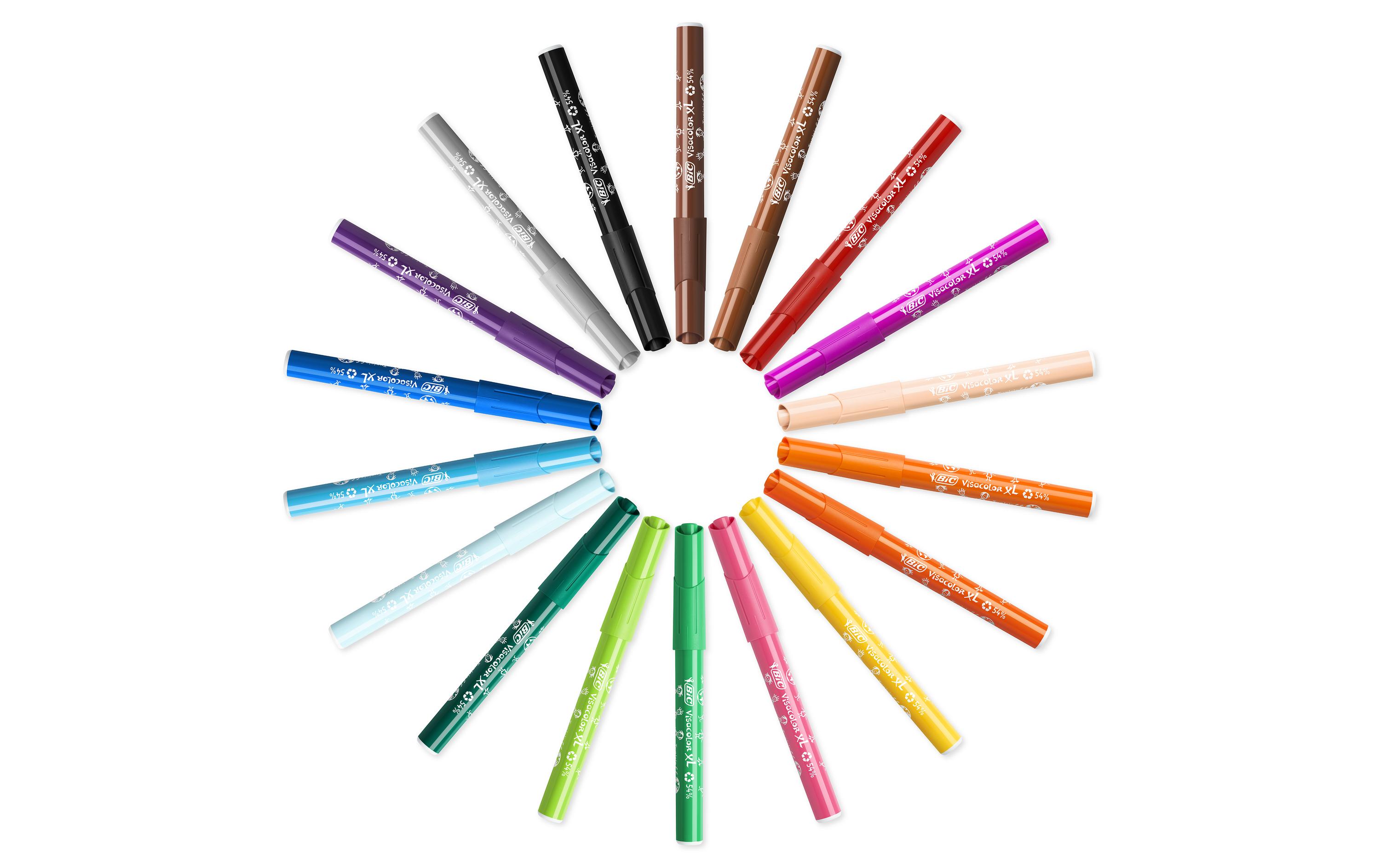 BIC Filzstift Kids Visacolor XL ecolutions 4.5 mm, 12er Set BIC Filzstift Kids Visacolor XL ecolutions 4.5 mm, 12er Set