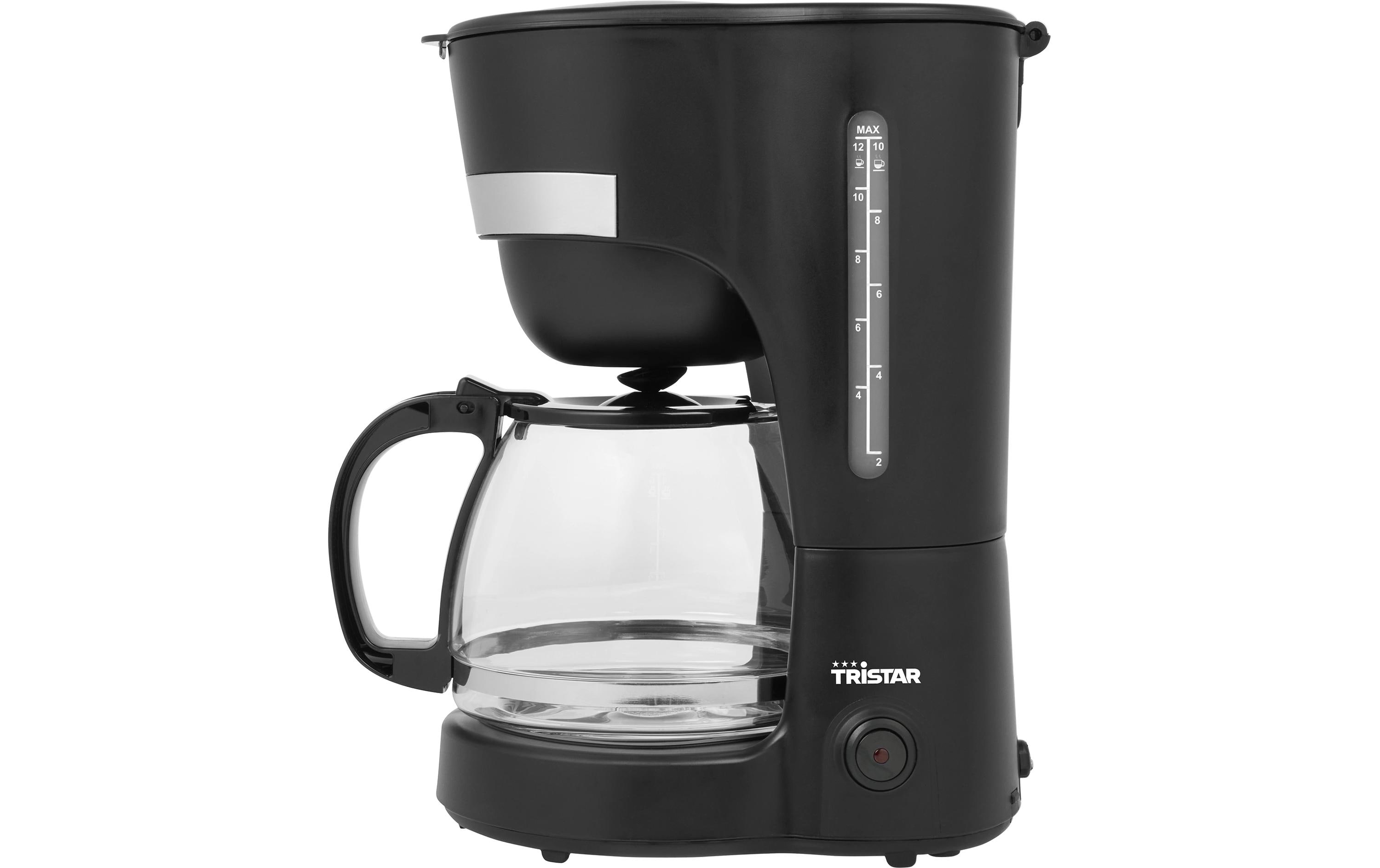 Tristar Filterkaffeemaschine CM-1282 Schwarz/Silber