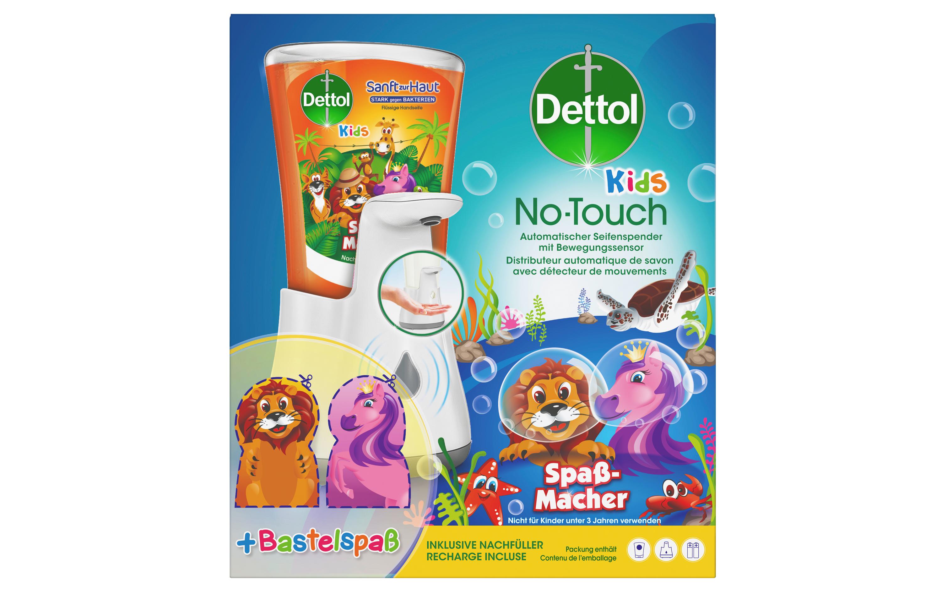 Dettol No-Touch KIDS Seifenspender 250 ml Dettol No-Touch KIDS Seifenspender 250 ml