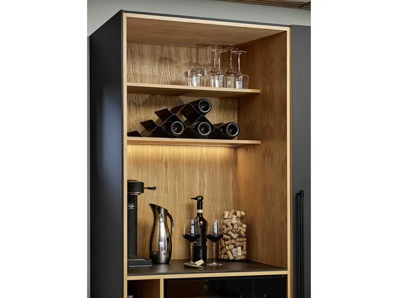 Zone Denmark Weinregal Rocks für 9 Flaschen, Schwarz Zone Denmark Weinregal Rocks für 9 Flaschen, Schwarz