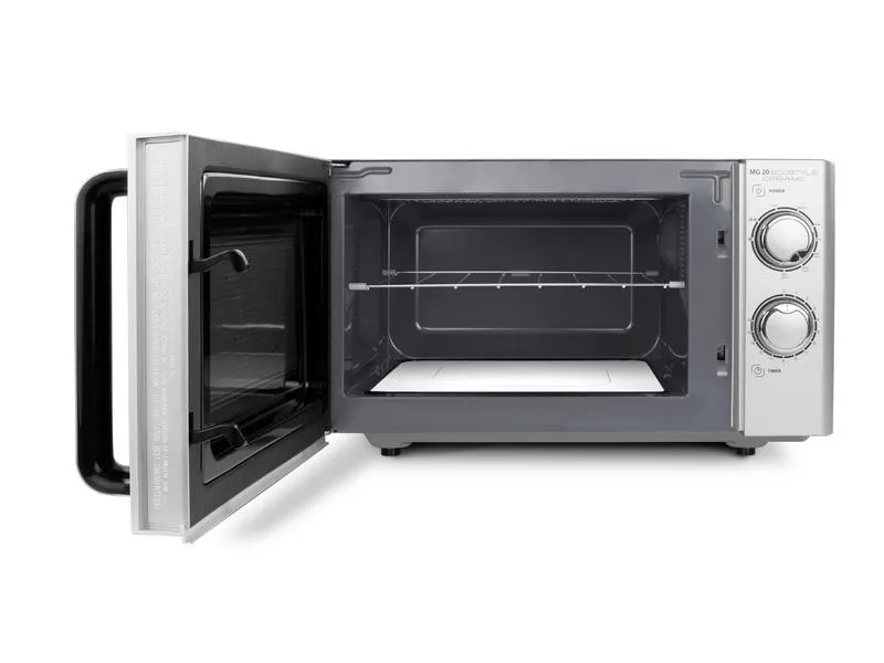 Caso Mikrowelle MG 20 Ecostyle Ceramic Schwarz/Silber Caso Mikrowelle MG 20 Ecostyle Ceramic Schwarz/Silber