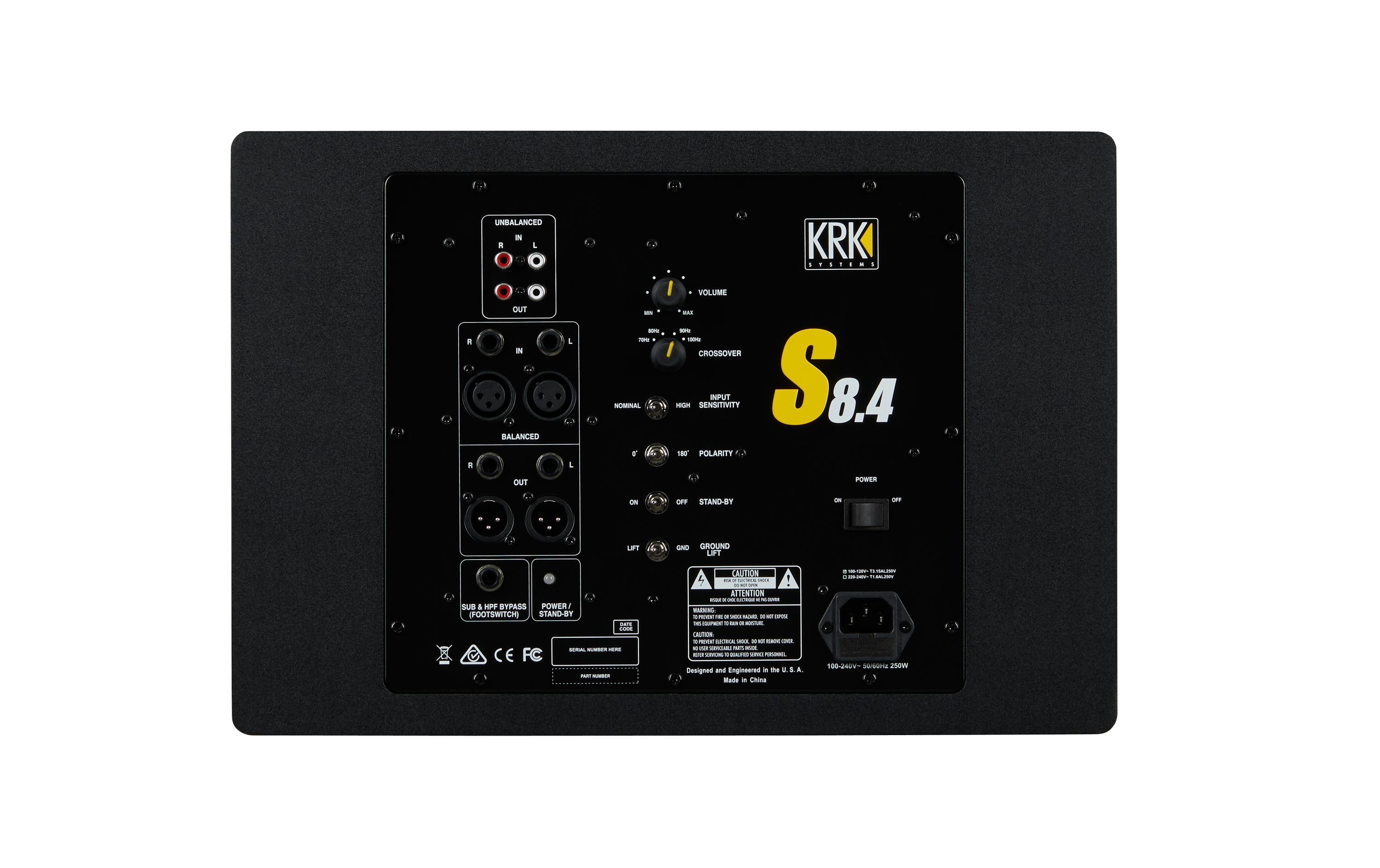 KRK Subwoofer S8.4 8