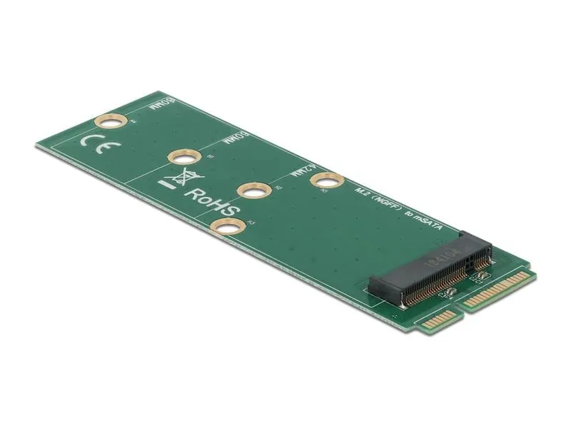 Delock Adapter mSATA – M.2 Key-B SATA SSD Delock Adapter mSATA – M.2 Key-B SATA SSD