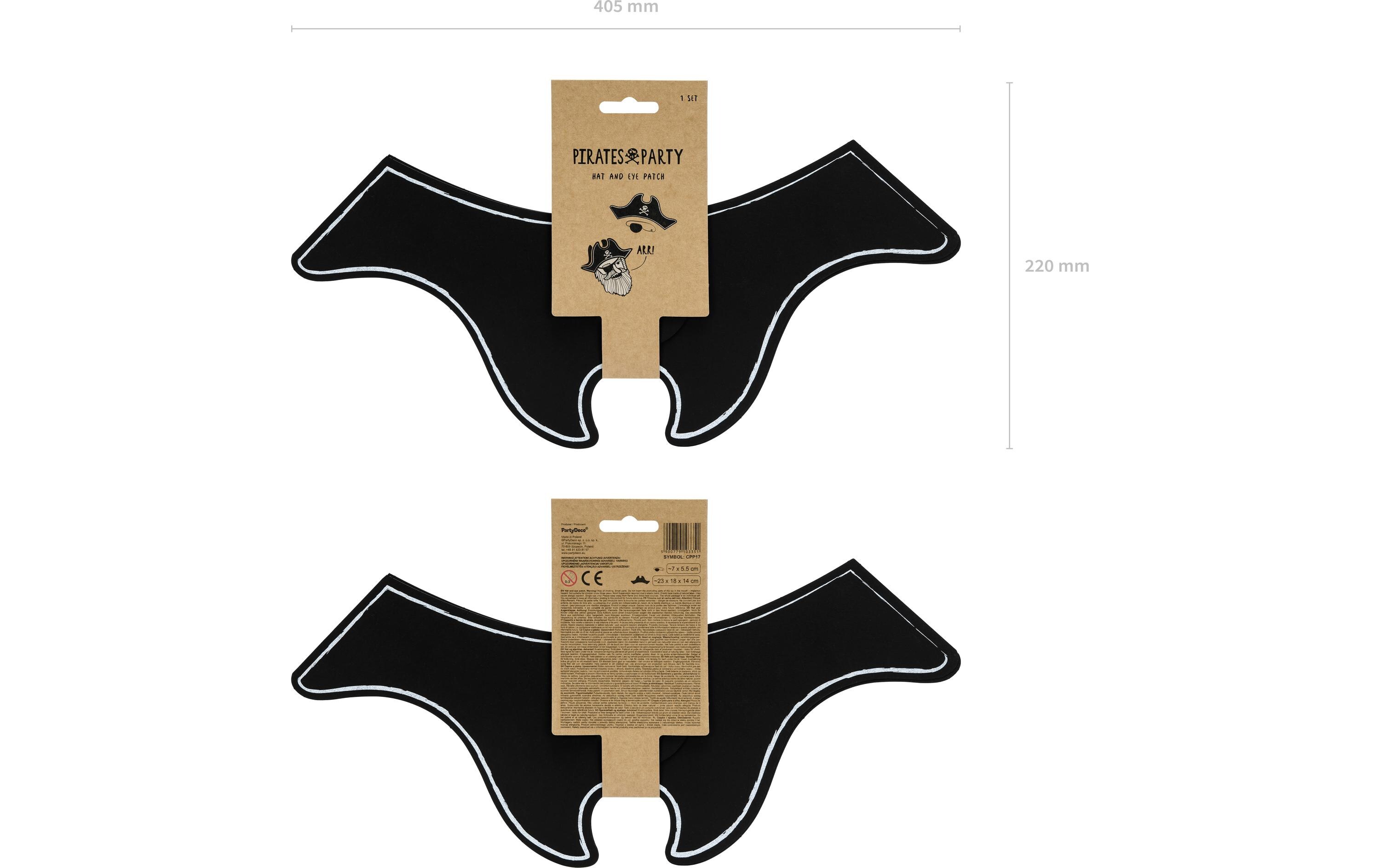 Partydeco Partyaccessoire Pirat