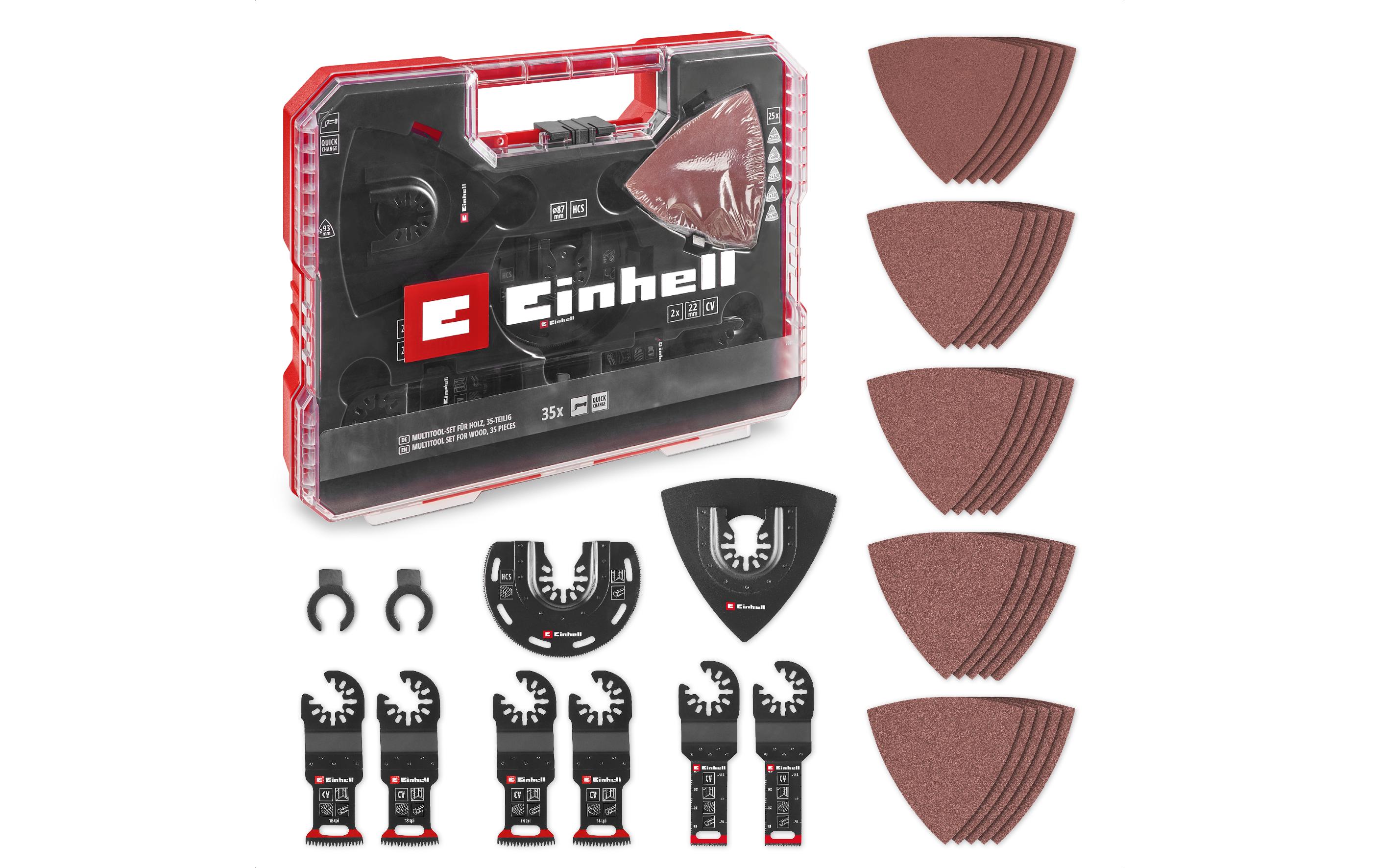 Einhell XLPLUS-CASE Multitools 35tlg