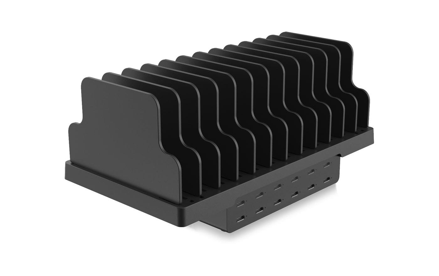 LMP SmartCharge 144W inkl. 12x UCB-C Kabel 0.3 m mit Halterung LMP SmartCharge 144W inkl. 12x UCB-C Kabel 0.3 m mit Halterung