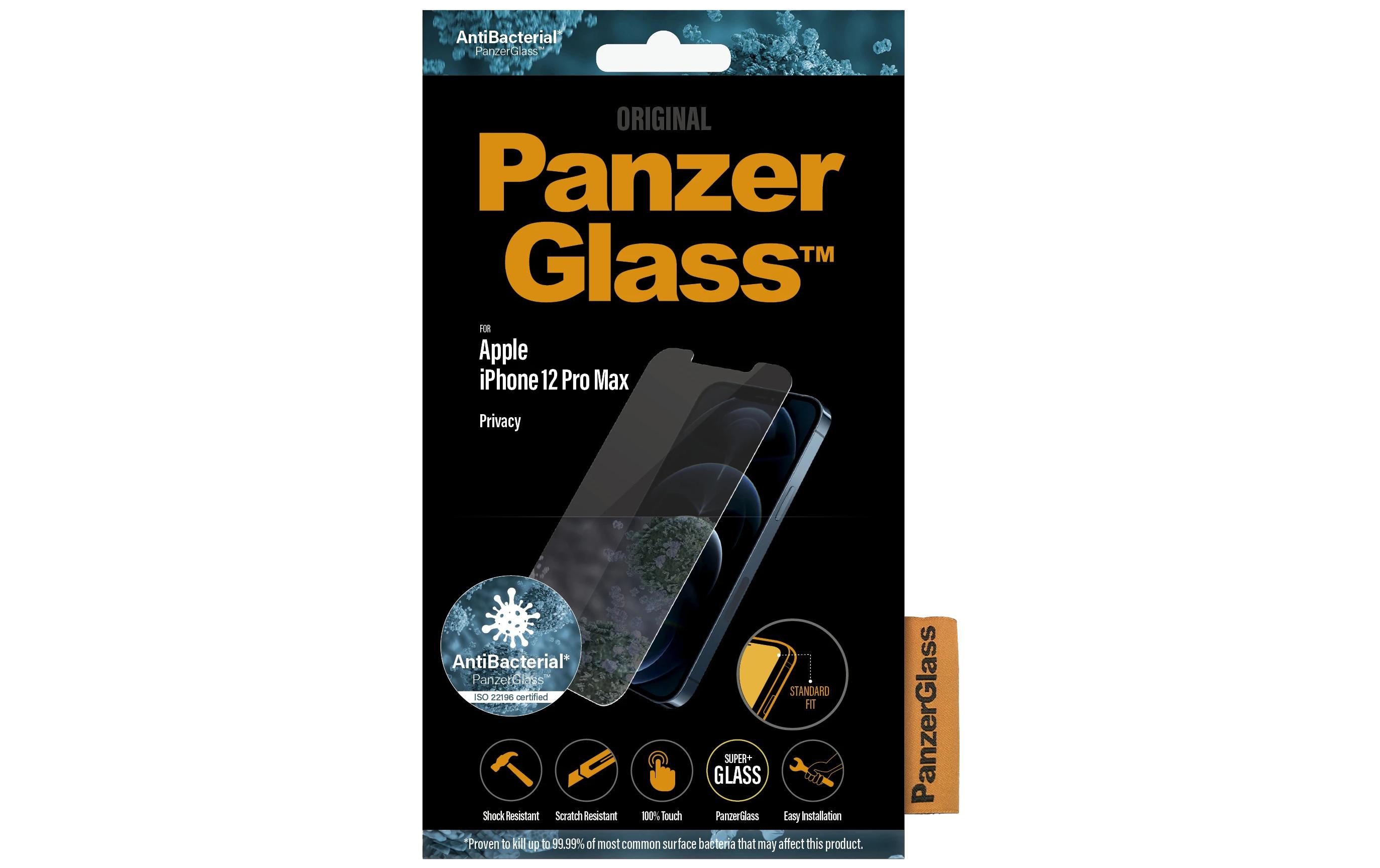 Panzerglass Displayschutz Standard Fit AB Privacy iPhone 12 Pro Max