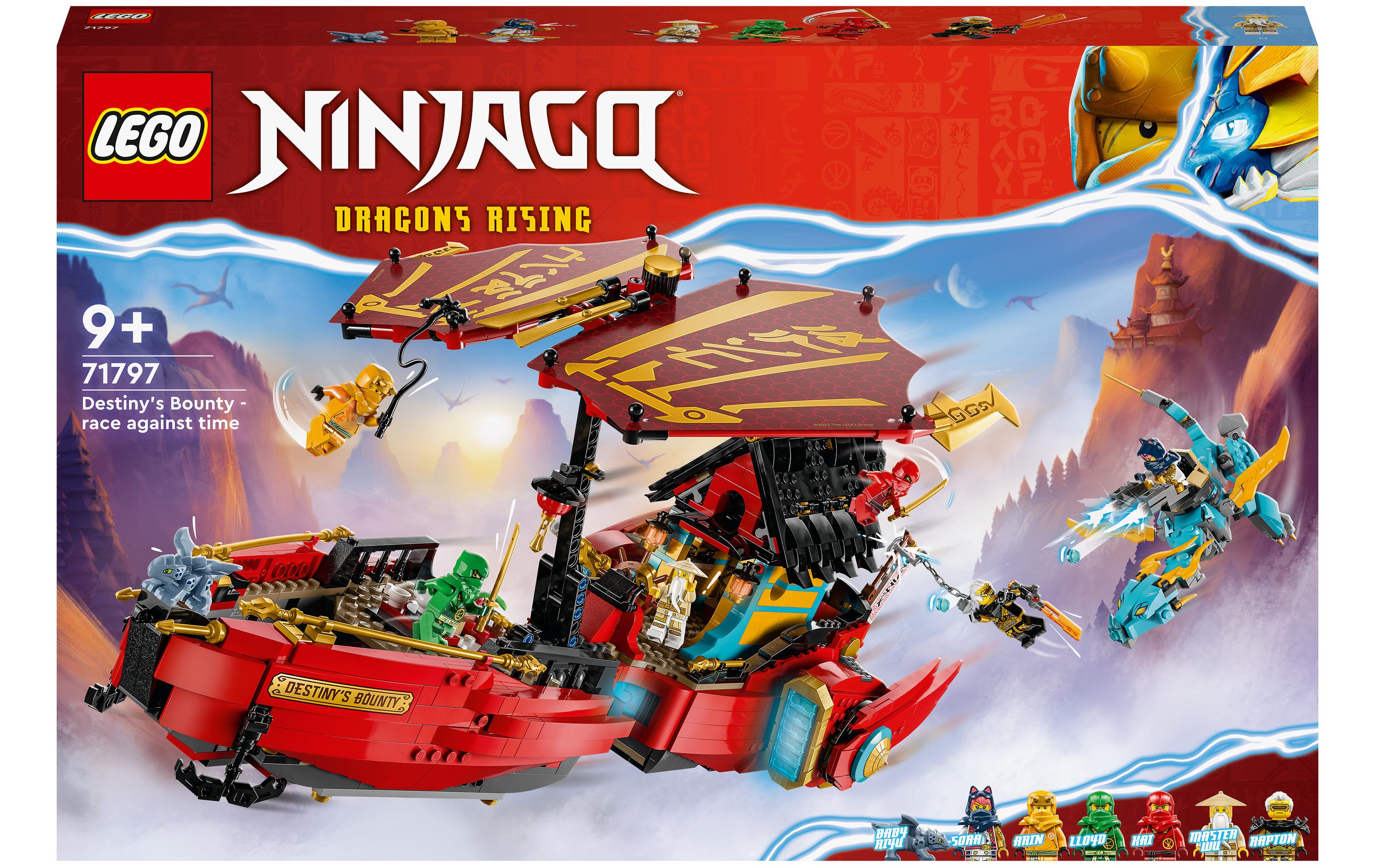 LEGO® Ninjago Ninja-Flugsegler im Wettlauf mit der Zeit 71797