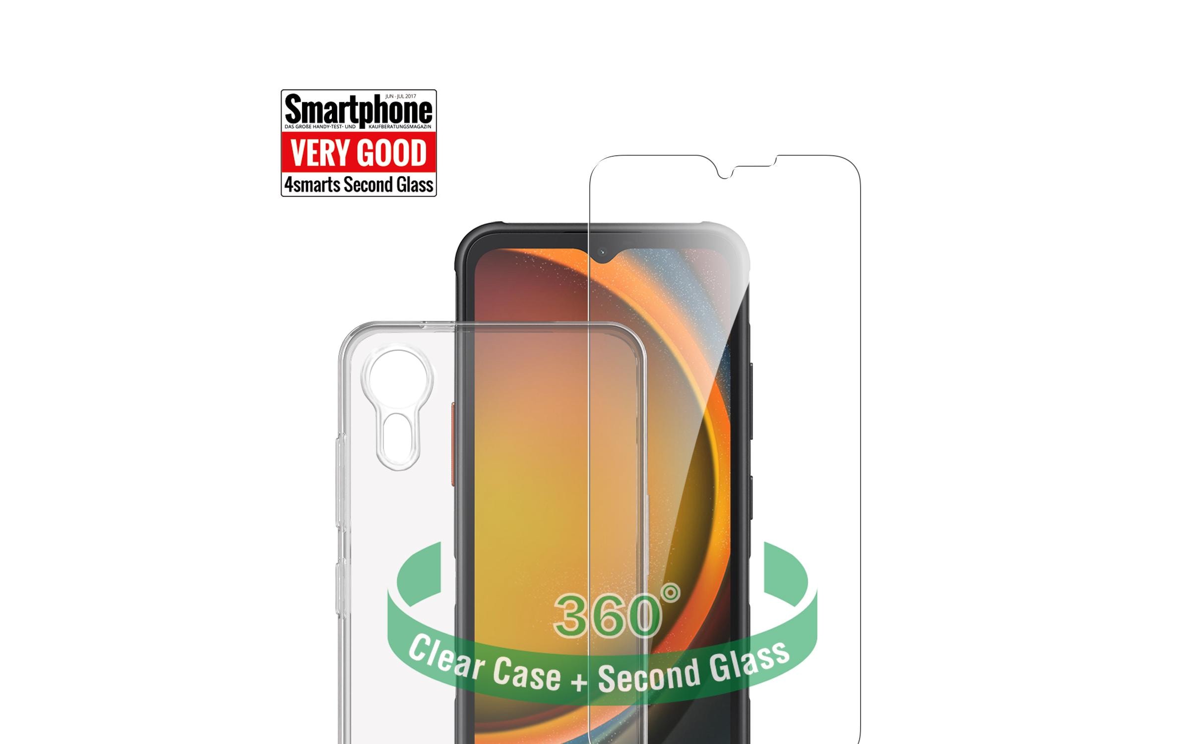 4smarts Back Cover 360° Protection Set Galaxy XCover 7 4smarts Back Cover 360° Protection Set Galaxy XCover 7