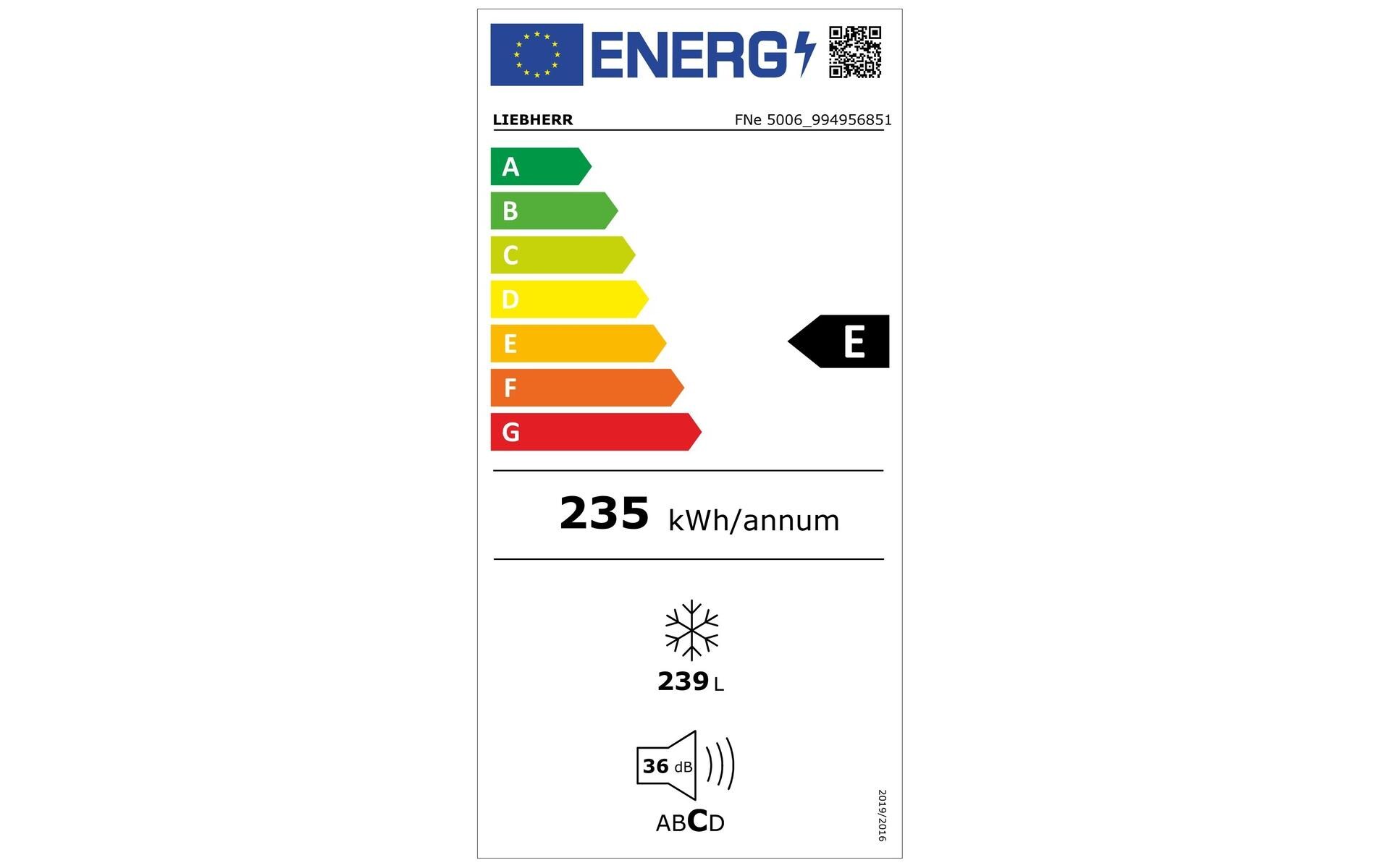 Liebherr Gefrierschrank FNe 5006 Pure Rechts/Wechselbar Liebherr Gefrierschrank FNe 5006 Pure Rechts/Wechselbar