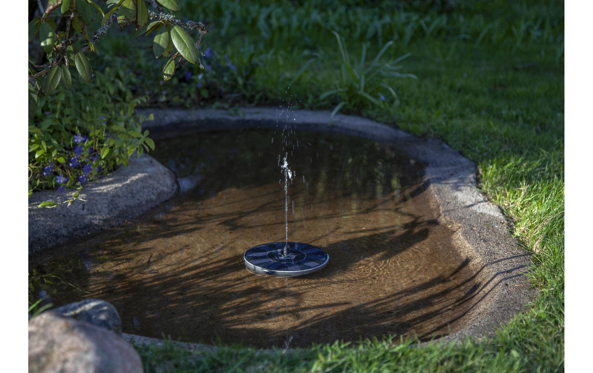 Star Trading Solardekoration Fountain, RGB, Schwarz, IP68 Star Trading Solardekoration Fountain, RGB, Schwarz, IP68
