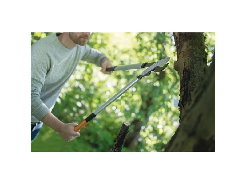 Fiskars PowerGearX Bypass-Getriebeastschere LX98, 80 cm
