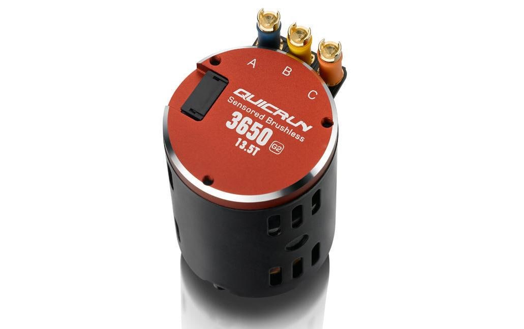 Hobbywing Brushless Motor Quicrun 3650SD G2 25.5T Sensored, 2 Pol