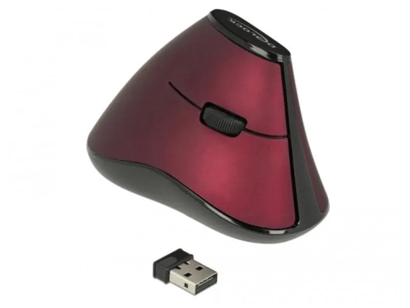Delock Ergonomische Maus 12528 USB kabellos Delock Ergonomische Maus 12528 USB kabellos