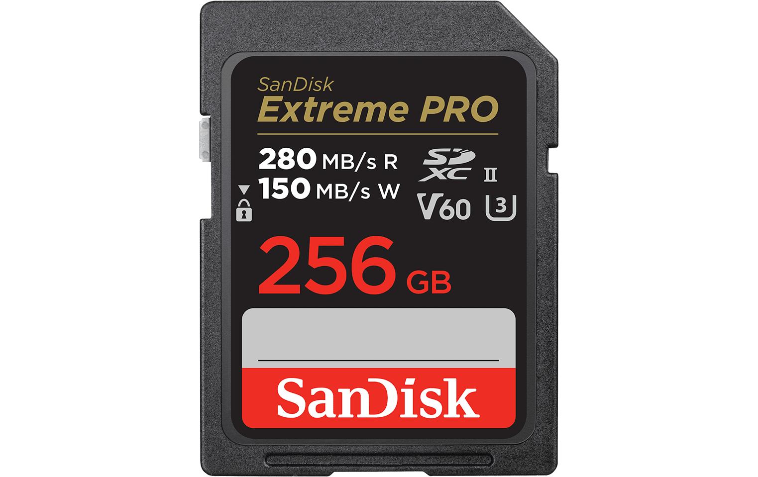 SanDisk SDXC-Karte Extreme PRO UHS-II 256 GB
