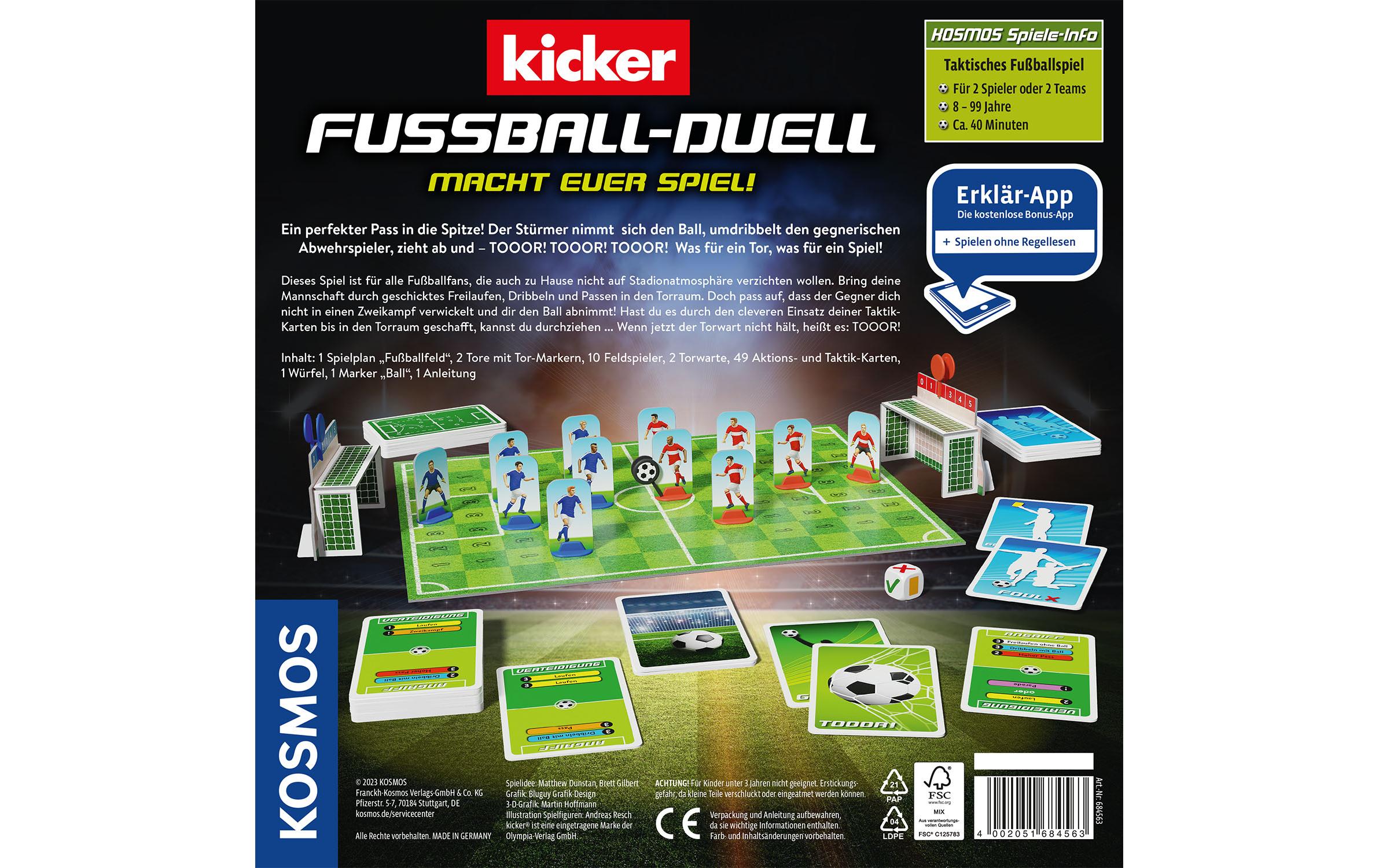 Kosmos Kinderspiel Kicker Fussball-Duell -DE- Kosmos Kinderspiel Kicker Fussball-Duell -DE-