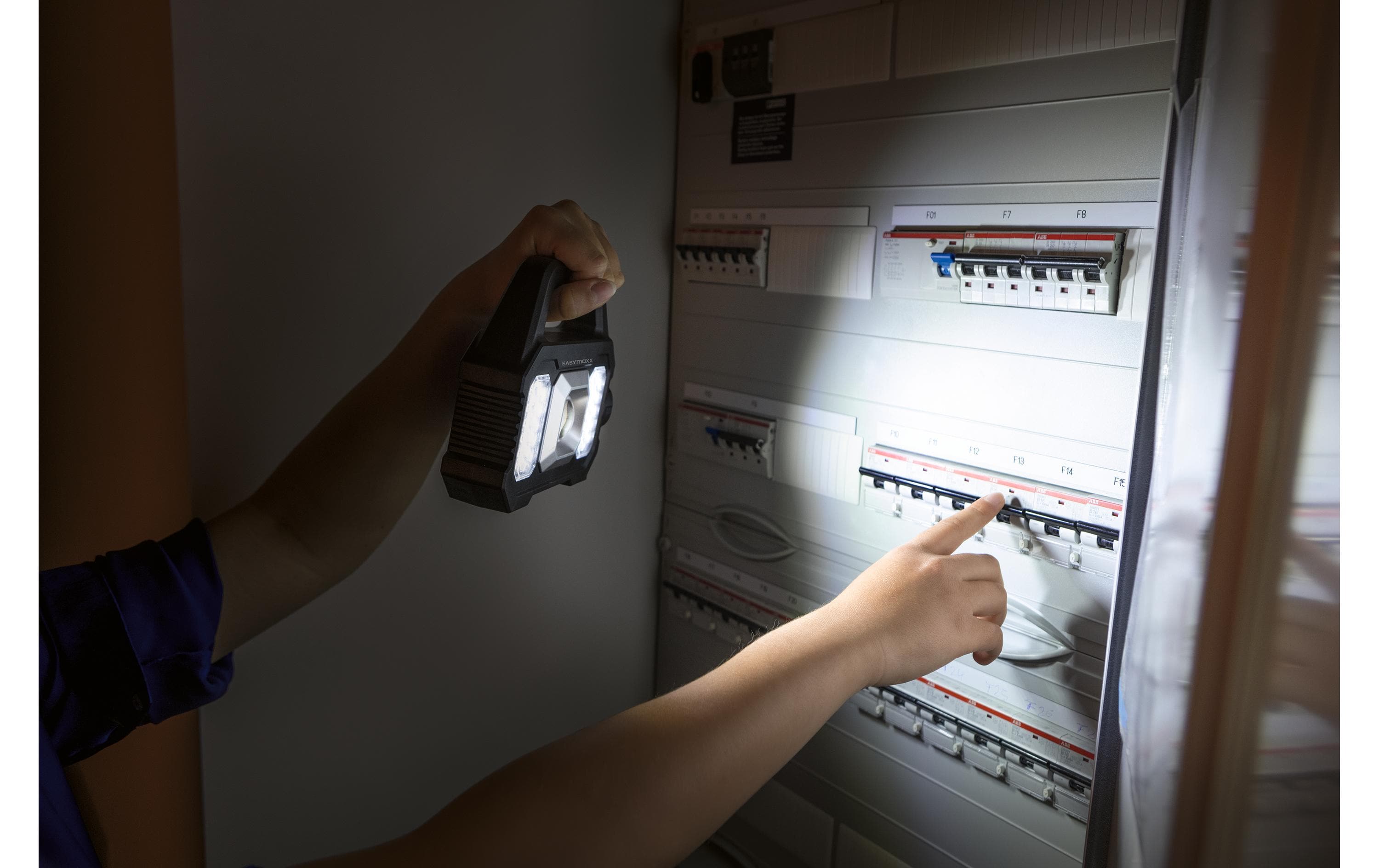 EASYmaxx Arbeitsleuchte Solar-Leuchte 3.7 V