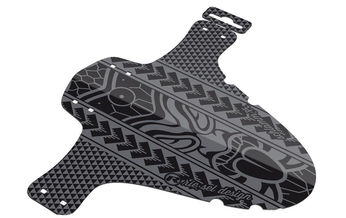 Riesel Design Spritzschutz mit Verpackung/Kabelbinder Riesel Design Spritzschutz mit Verpackung/Kabelbinder