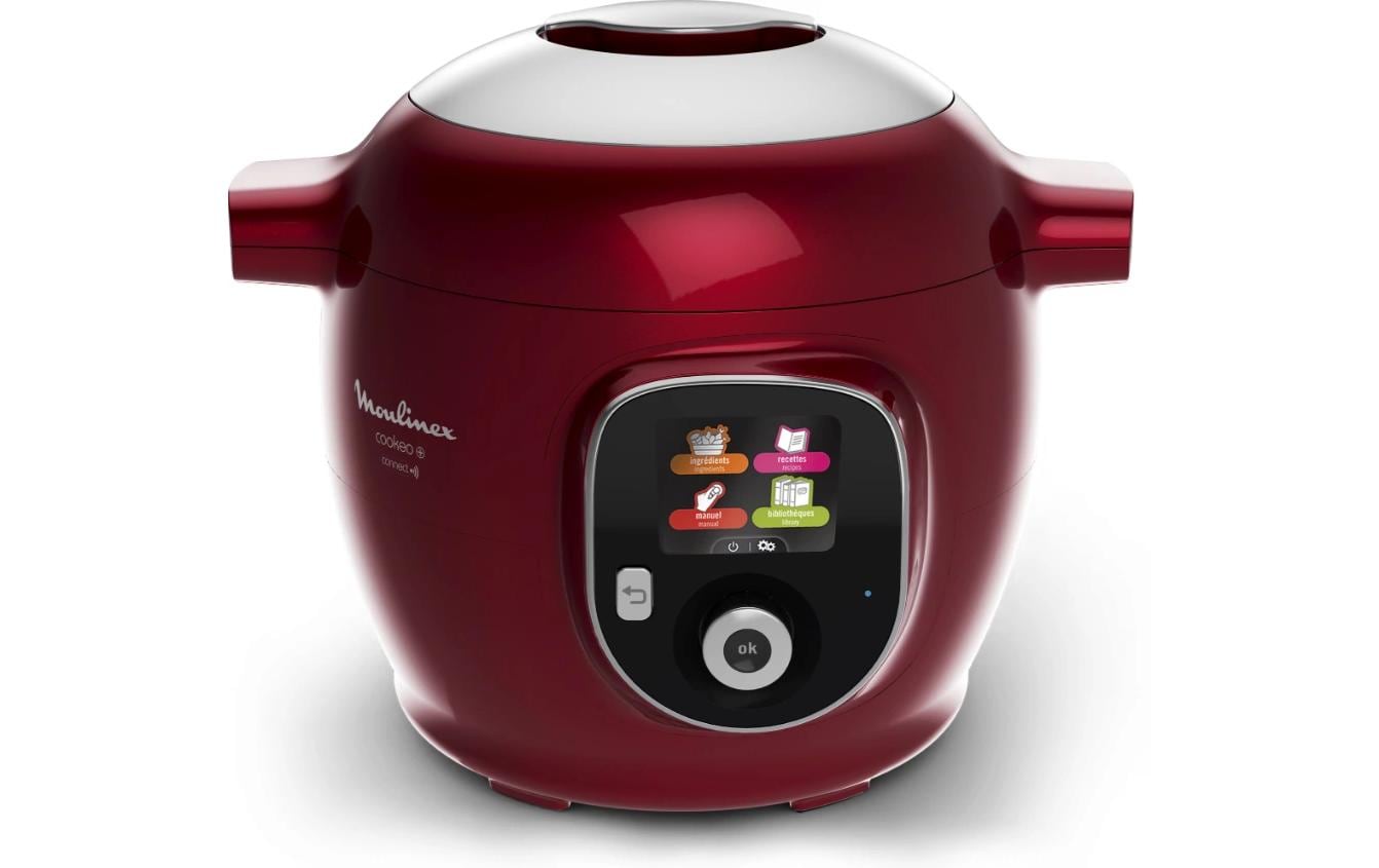 Moulinex Küchenmaschine Cookeo+ Connect CE86F5 Rot Moulinex Küchenmaschine Cookeo+ Connect CE86F5 Rot