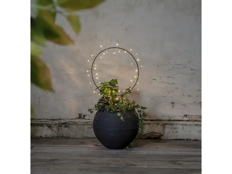 Star Trading Gartenlicht Solar Barlumi, 40 LEDs, Schwarz Star Trading Gartenlicht Solar Barlumi, 40 LEDs, Schwarz