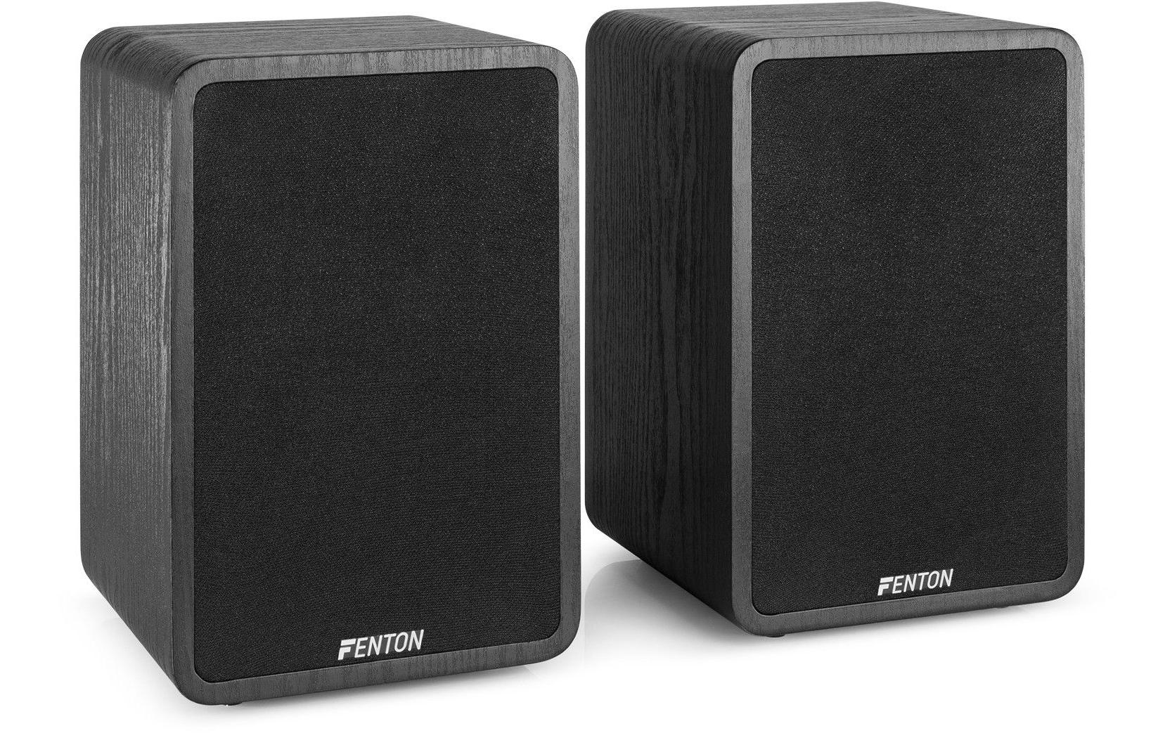 Fenton Regallautsprecher SHFB65B Schwarz