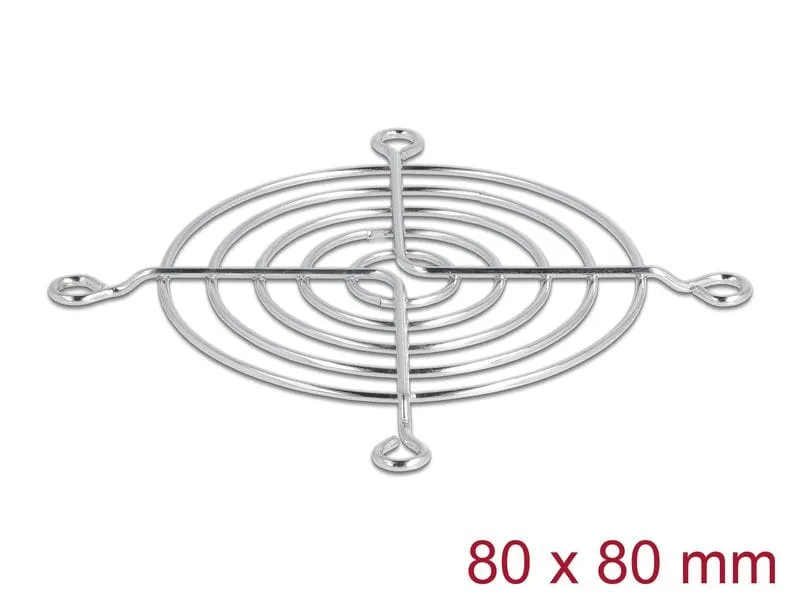 Delock Lüftergitter 80 x 80